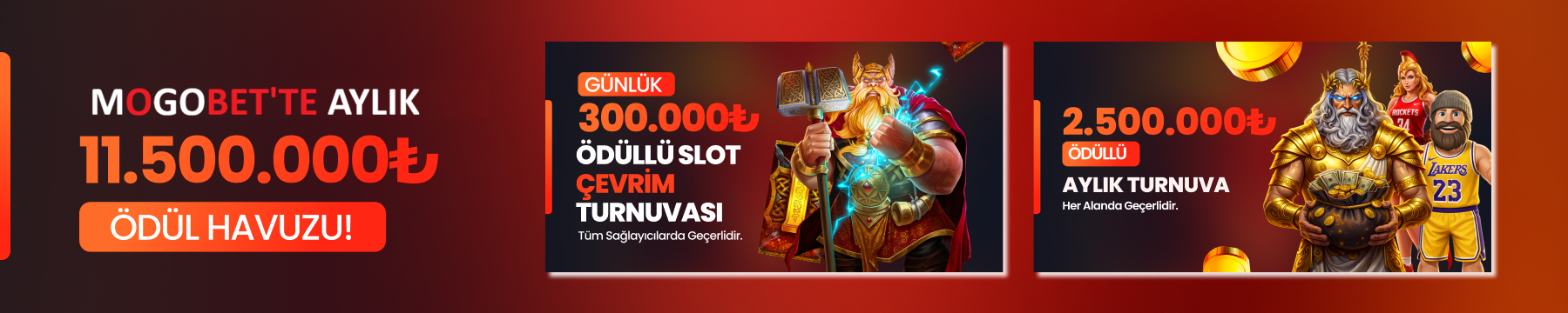 MOGOBET AYLIK 11.500.00 TL ÖDÜL